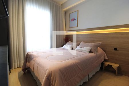 Sala/Quarto de kitnet/studio para alugar com 1 quarto, 27m² em Vila Nova Conceição, São Paulo