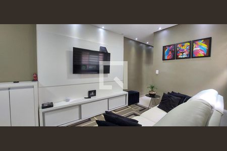 Sala de apartamento à venda com 2 quartos, 65m² em Vila Gilda, Santo André