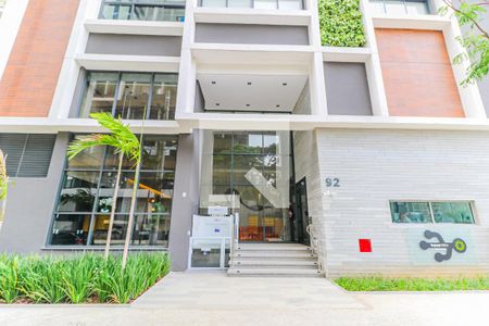 Studio para alugar com 25m², 1 quarto e sem vaga Studio para alugar com 25m², 1 quarto e sem vagaÁrea comum - Fachada