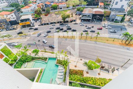 Studio para alugar com 25m², 1 quarto e sem vaga Studio para alugar com 25m², 1 quarto e sem vagaVaranda