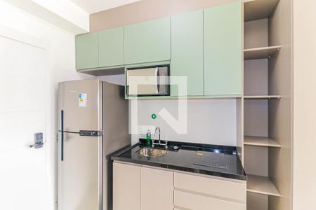 Studio para alugar com 25m², 1 quarto e sem vaga Studio para alugar com 25m², 1 quarto e sem vagaCozinha