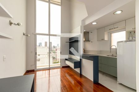 Sala de apartamento à venda com 1 quarto, 45m² em Vila Olímpia, São Paulo