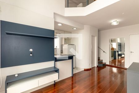 Sala de apartamento à venda com 1 quarto, 45m² em Vila Olímpia, São Paulo