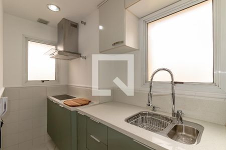 Cozinha de apartamento à venda com 1 quarto, 45m² em Vila Olímpia, São Paulo