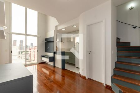Sala de apartamento à venda com 1 quarto, 45m² em Vila Olímpia, São Paulo