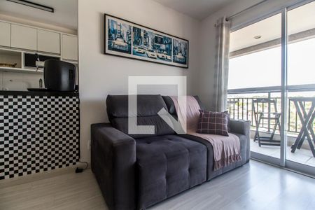 Sala de TV de apartamento para alugar com 2 quartos, 62m² em Melville Empresarial I E Ii, Barueri