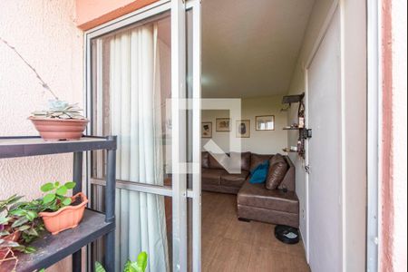 Varanda da Sala de apartamento para alugar com 2 quartos, 50m² em Tamanduateí 8, Santo André