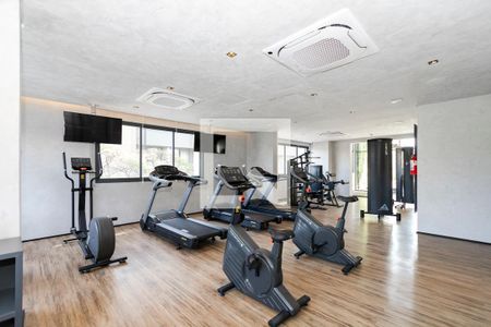 Studio para alugar com 26m², 1 quarto e sem vaga Studio para alugar com 26m², 1 quarto e sem vagaAcademia