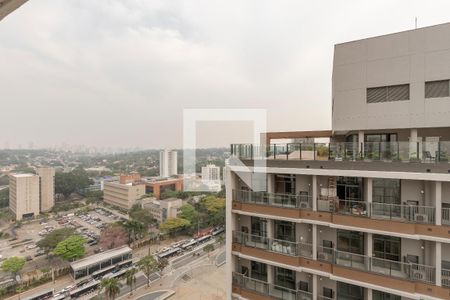 Studio para alugar com 26m², 1 quarto e sem vaga Studio para alugar com 26m², 1 quarto e sem vagaVista da Varanda
