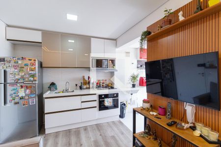 Sala de apartamento para alugar com 2 quartos, 42m² em Km 18, Osasco