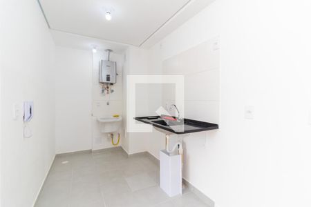 Apartamento à venda com 33m², 2 quartos e sem vaga Apartamento à venda com 33m², 2 quartos e sem vagaCozinha e Área de Serviço