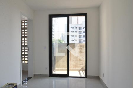 Sala de apartamento à venda com 1 quarto, 39m² em Campestre, Santo André