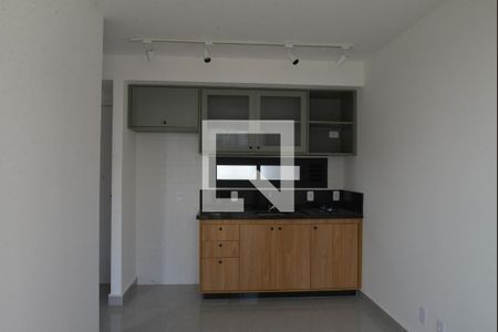 Sala de apartamento à venda com 1 quarto, 39m² em Campestre, Santo André