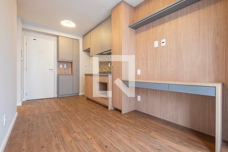 Sala/Cozinha de apartamento para alugar com 1 quarto, 30m² em Pinheiros, São Paulo