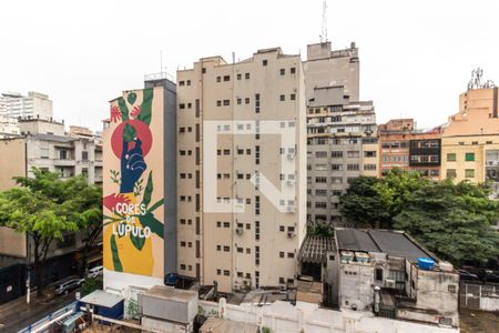 Sala - Vista de apartamento para alugar com 1 quarto, 26m² em Vila Buarque, São Paulo