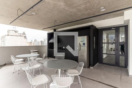 Apartamento à venda com 26m², 1 quarto e sem vagaChurrasqueira