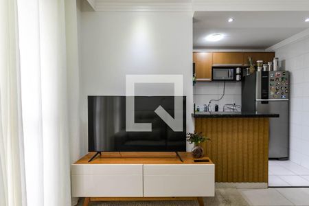 Sala de Estar de apartamento para alugar com 2 quartos, 48m² em Vila Mogilar, Mogi das Cruzes