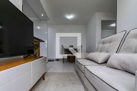 Sala de Estar de apartamento para alugar com 2 quartos, 48m² em Vila Mogilar, Mogi das Cruzes