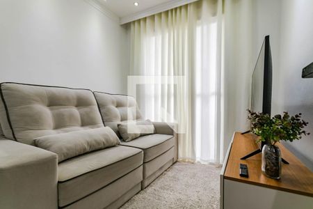 Sala de Estar de apartamento para alugar com 2 quartos, 48m² em Vila Mogilar, Mogi das Cruzes