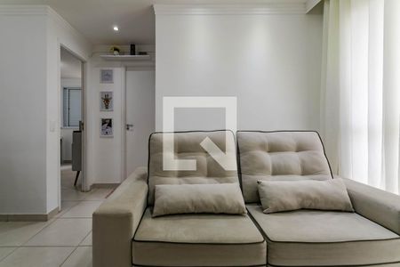 Sala de Estar de apartamento para alugar com 2 quartos, 48m² em Vila Mogilar, Mogi das Cruzes