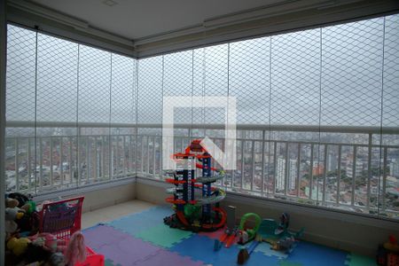 Varanda de apartamento à venda com 2 quartos, 108m² em Vila Lusitânia, São Bernardo do Campo