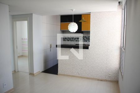 Sala de apartamento para alugar com 2 quartos, 42m² em Santa Maria, Contagem