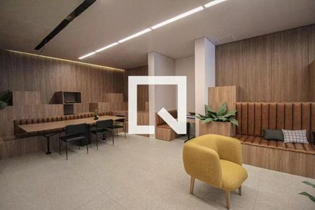 Apartamento à venda com 27m², 1 quarto e sem vaga Apartamento à venda com 27m², 1 quarto e sem vagaCoworking e hall de entrada