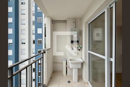 Sacada de apartamento para alugar com 2 quartos, 36m² em Jardim Caravelas, São Paulo