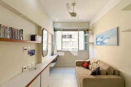 Sala de apartamento para alugar com 1 quarto, 45m² em Copacabana, Rio de Janeiro