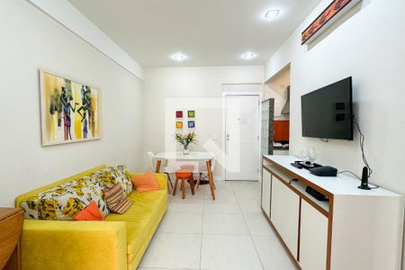 Sala de apartamento para alugar com 1 quarto, 45m² em Copacabana, Rio de Janeiro