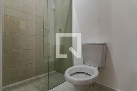 Banheiro de kitnet/studio para alugar com 1 quarto, 19m² em Jardim Universo, Mogi das Cruzes