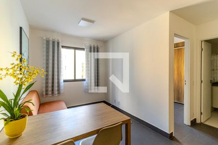 Sala de apartamento para alugar com 1 quarto, 33m² em Vila Buarque, São Paulo