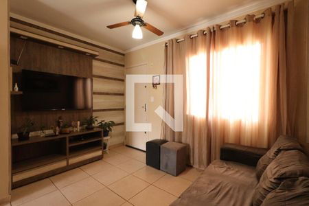 Sala de apartamento para alugar com 2 quartos, 49m² em Jardim Florestan Fernandes, Ribeirão Preto