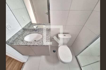 Apartamento para alugar com 55m², 2 quartos e 1 vaga Apartamento para alugar com 55m², 2 quartos e 1 vagaBanheiro da Suíte