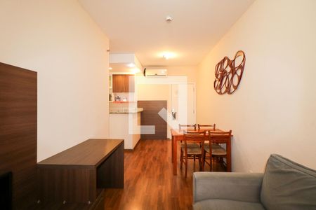 Sala de kitnet/studio para alugar com 1 quarto, 38m² em Barcelona, São Caetano do Sul