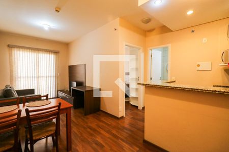Sala de kitnet/studio para alugar com 1 quarto, 38m² em Barcelona, São Caetano do Sul