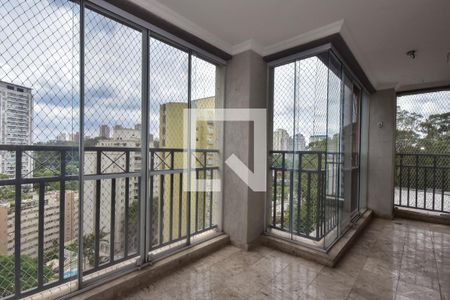 Varanda de apartamento à venda com 3 quartos, 163m² em Vila Andrade, São Paulo