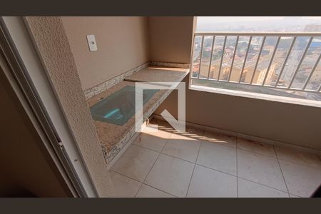 Varanda de apartamento para alugar com 2 quartos, 61m² em Jardim Saira, Sorocaba