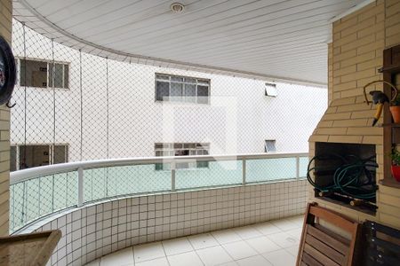 Sacada de apartamento para alugar com 2 quartos, 90m² em Guilhermina, Praia Grande