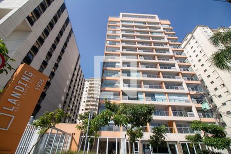 Apartamento para alugar com 48m², 1 quarto e 1 vagaFachada do Prédio