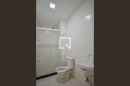 Banheiro de kitnet/studio para alugar com 1 quarto, 37m² em São Cristóvão, Rio de Janeiro