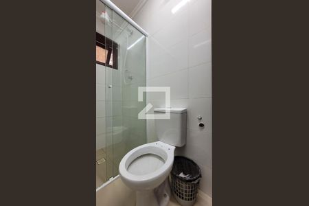 Banheiro de kitnet/studio para alugar com 1 quarto, 12m² em Jardim, Santo André