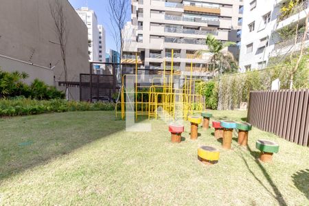 Studio para alugar com 28m², 1 quarto e sem vaga Studio para alugar com 28m², 1 quarto e sem vagaÁrea comum - Playground