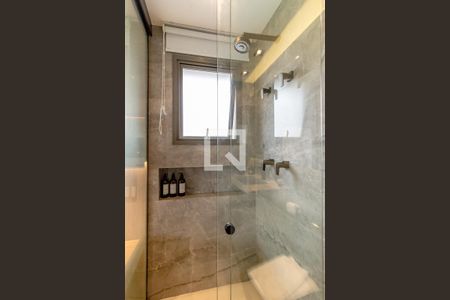 Studio para alugar com 28m², 1 quarto e sem vaga Studio para alugar com 28m², 1 quarto e sem vagaBanheiro