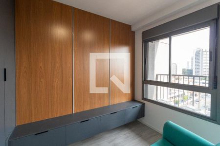 Sala de estar de apartamento à venda com 1 quarto, 37m² em Santo Amaro, São Paulo