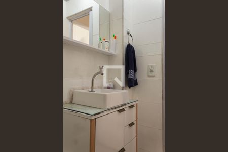 Banheiro de apartamento à venda com 1 quarto, 40m² em Taboão, São Bernardo do Campo