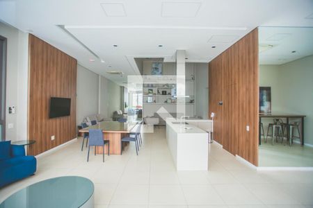 Apartamento à venda com 43m², 1 quarto e sem vagaÁrea comum - Salão de festas