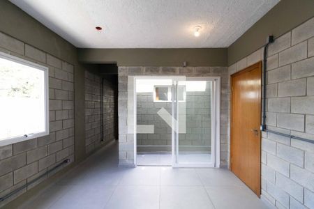 Sala de apartamento para alugar com 1 quarto, 62m² em Jardim Santa Maria, Guarujá
