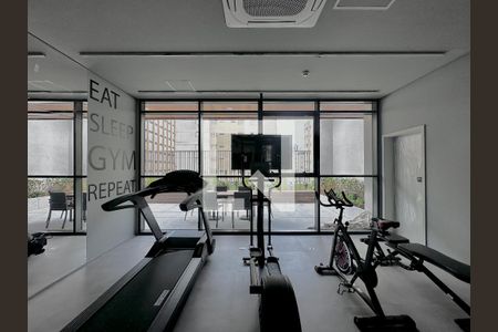 Studio à venda com 20m², 1 quarto e sem vaga Studio à venda com 20m², 1 quarto e sem vagaAcademia