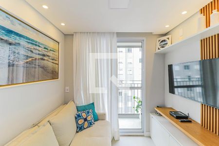 Sala de apartamento para alugar com 2 quartos, 41m² em Santo Amaro, São Paulo